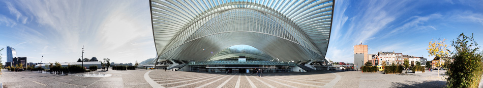 Panorama Tour Li&egrave;ge-Guillemins